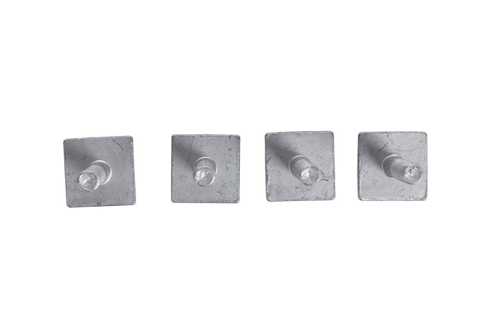 Inzetstuk voor aluminium balken 35mm x M6 (4 st.)