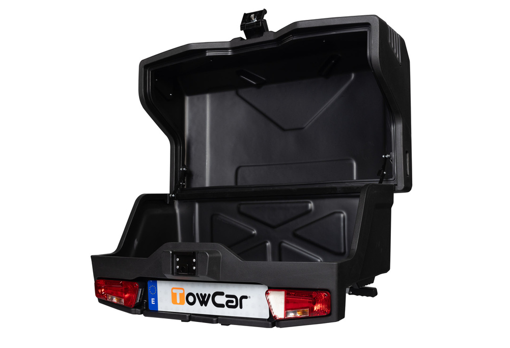 Towbox EVO urban black - bagagerek voor op de trekhaak