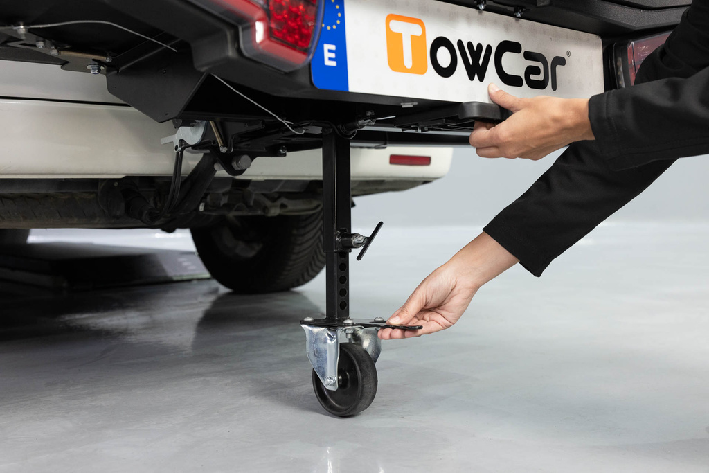 Towbox V3 Camper lang zwart - bagagebox voor op de trekhaak