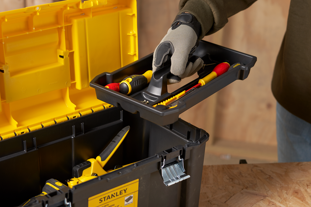STANLEY ESSENTIAL gereedschapskist 485x251x248mm 16.8l