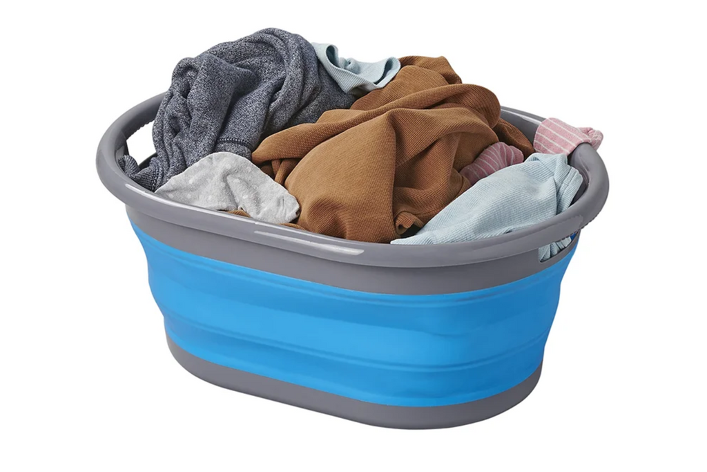 ProPlus 370311 Opvouwbare wasmand voor camper en reis, 17 liter