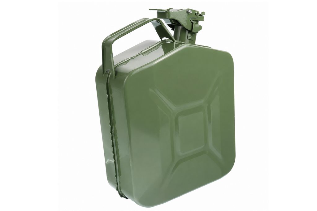 5L HERMON metalen jerrycan, groen