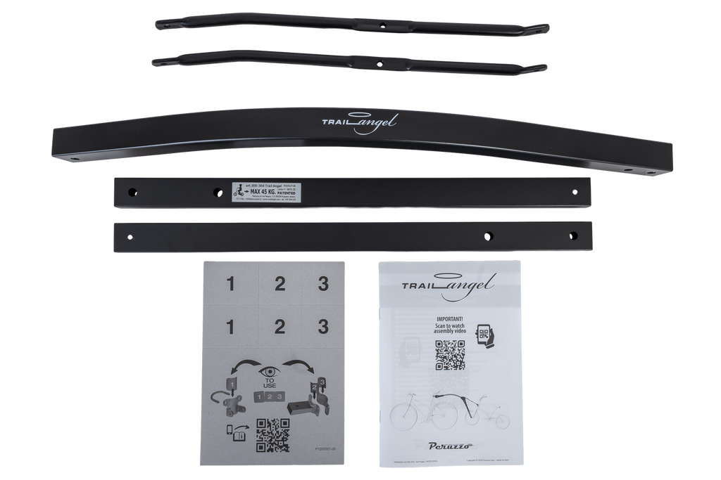 Trail Angel - Trekhaak voor kinderfiets - Zwart