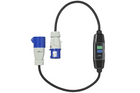 ProPlus 373589 CEE-adapterkabel met differentiaalschakelaar, 120 cm