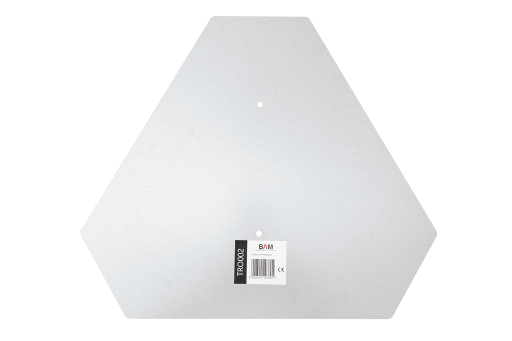 HERMON reflecterend bord, waarschuwingsdriehoek voor langzaam rijdend verkeer, 360x415mm