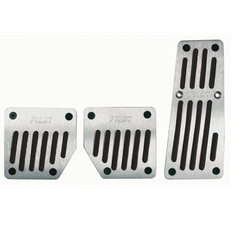 LAMPA TOURING BLACK PILOT aluminium pedaalhoezen met antisliprubber