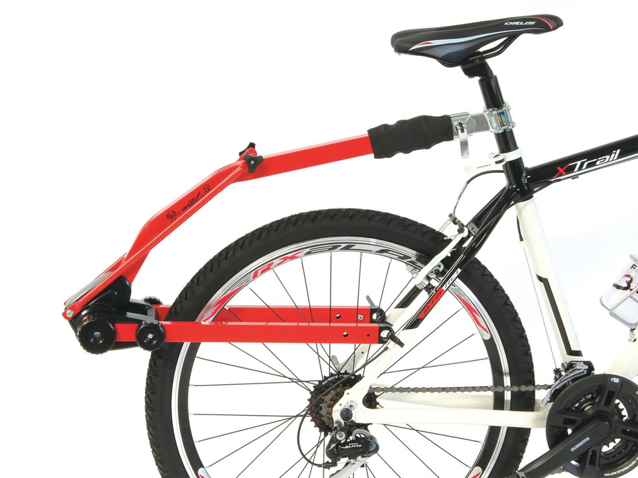 Trail Angel - trekhaak voor kinderfiets - rood