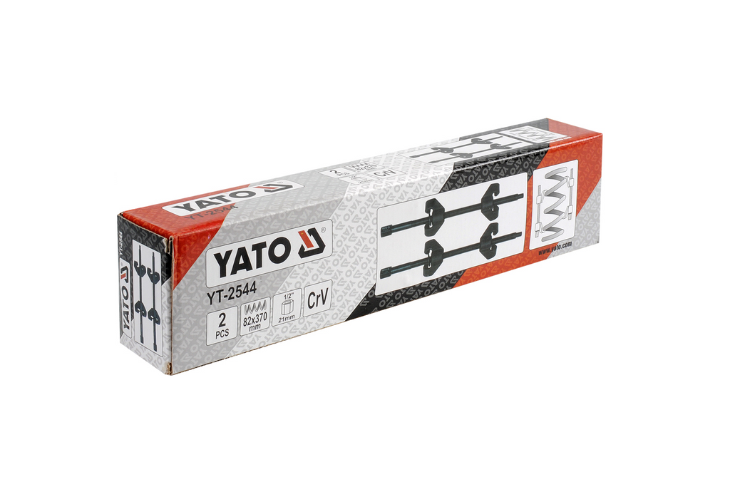 YATO YT-2544 veerspanners 82x370mm 2 stuks.