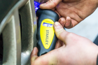 STANLEY digitale bandenspanningsmeter voor auto's, meetbereik 0-6,2 bar.