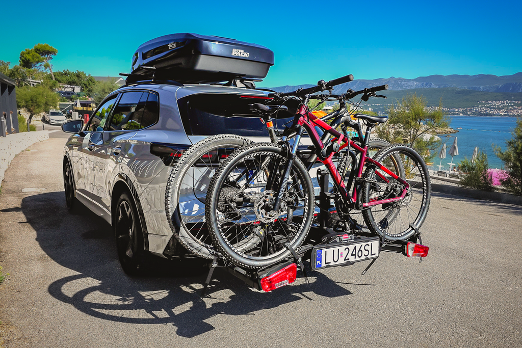 Inter Pack Spider 2E PRO - fietsendrager voor op de trekhaak voor 2 elektrische fietsen