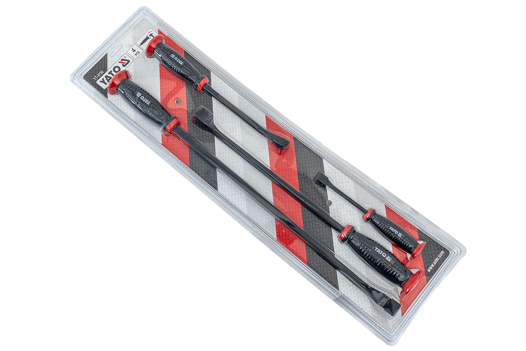 YATO YT-4730 koevoeten met handvat, set van 4.