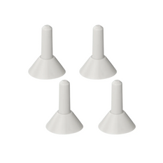 Set van vier ProPlus 366475S regenkappen voor tentstokken