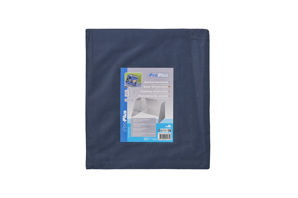 ProPlus 370340V03 Opklapbaar windscherm voor campingkachels en branders van 37-70 cm