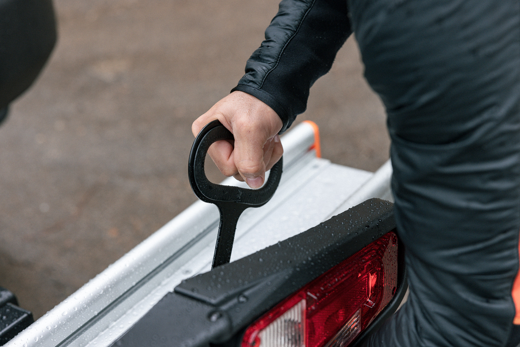 Towcar Balance - bagażnik na motocykl montowany na hak