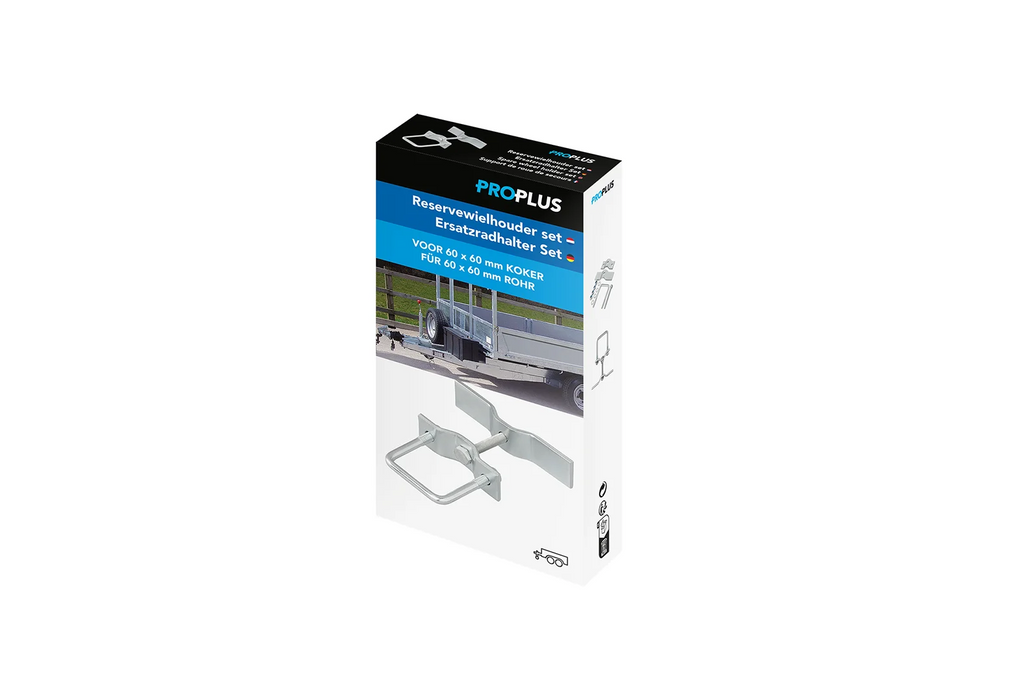 ProPlus aanhanger reservewielhouder voor profiel 60x60mm