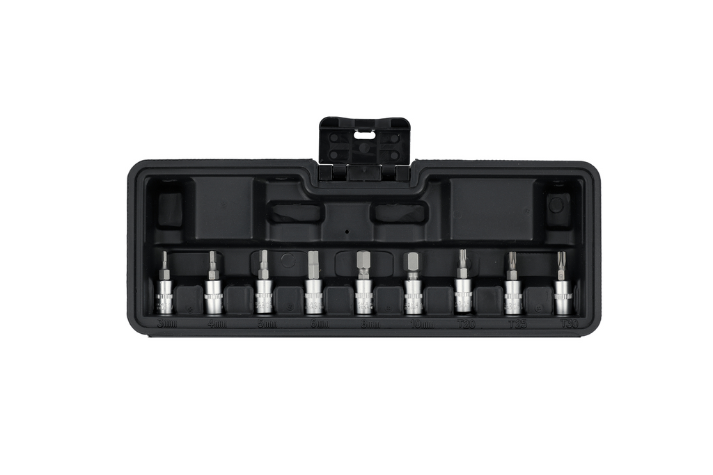 YATO 1/4" 5–25Nm momentsleutelset, 11 stuks