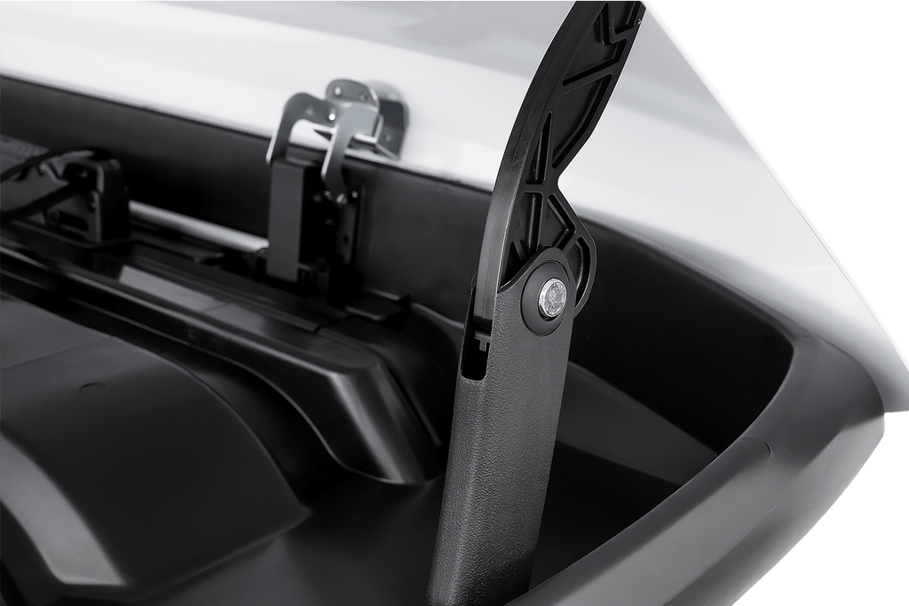 Inter Pack Skugga L 660 dakkoffer, glanzend wit