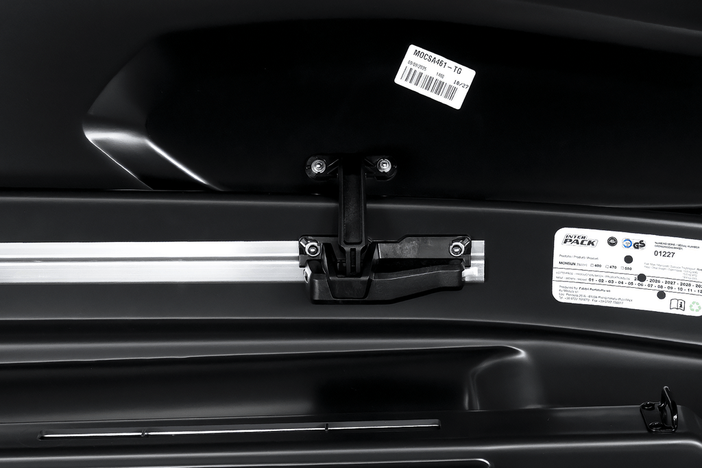 Inter Pack Monsun L dakkoffer, matzwart