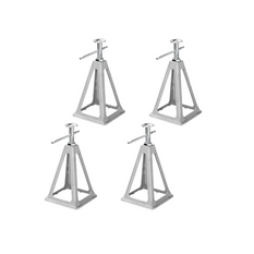 Set van vier uitschuifbare steunen ProPlus 360803 stabilisator voor aanhangers 3600kg 430mm