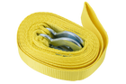 UNITRAILER sleepkabel met haken sleepband 5m/50mm/4t geel