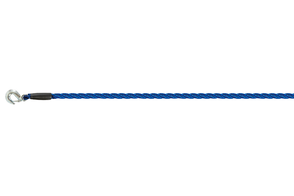 Sleepkabel met haken LAMPA sleepkabel 4m/18mm/5t blauw