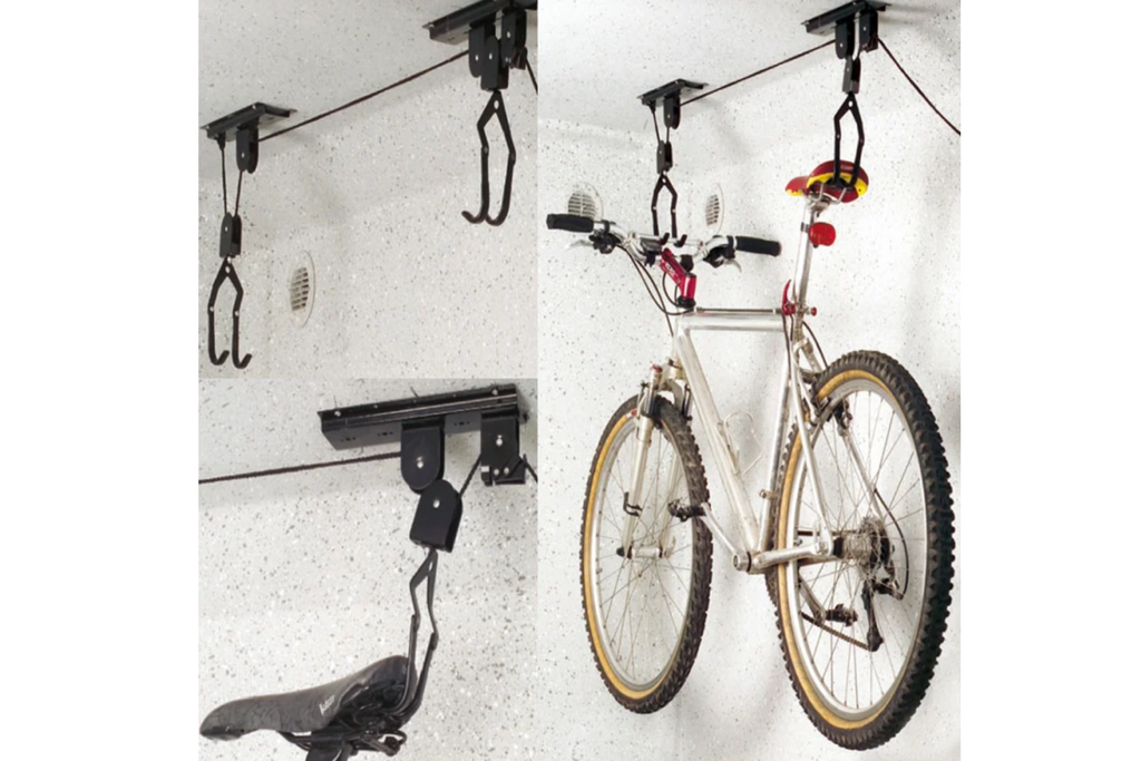 ProPlus 730915 Plafondfietsenhanger met automatische vergrendeling, draagvermogen 20 kg