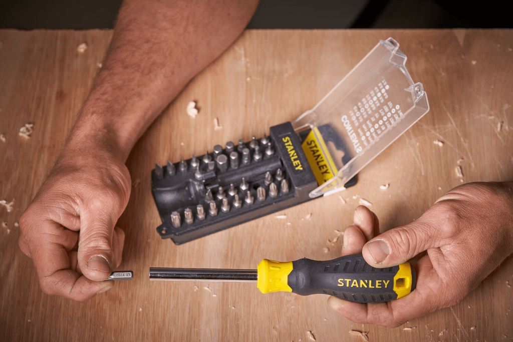 STANLEY MULTIBIT 34-delige schroevendraaierset met bits