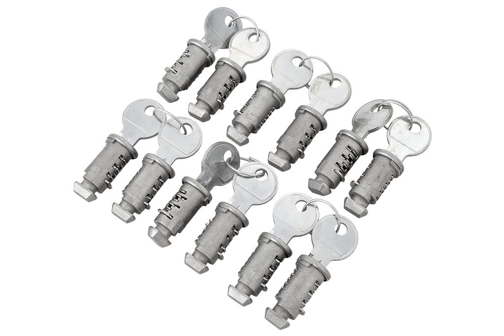 Set universele sloten en sleutels (12 stuks)