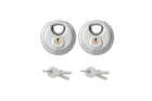 Set van twee ronde hangsloten ProPlus 341319S, schijfsloten, 70 mm