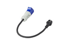 Adapter met Schuko-stekker en CEE-aansluiting 16A 230V ProPlus 373526 kabel 40cm