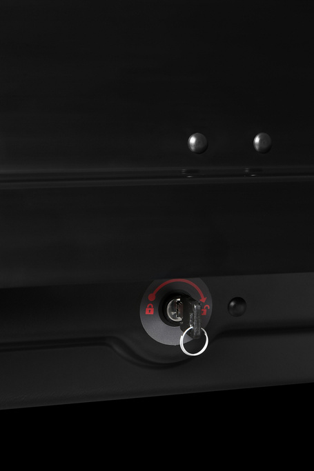 Inter Pack Monsun M dakkoffer, zwart metallic