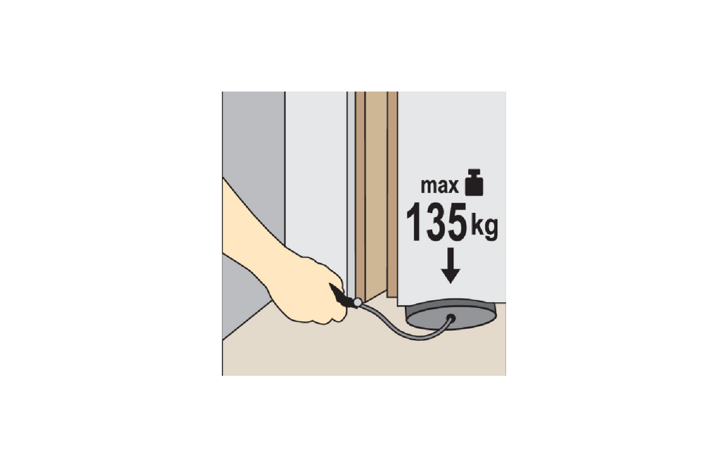 YATO YT-67380 montagekussen, draagvermogen 135 kg