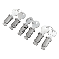 Set universele sloten en sleutels (6 stuks)