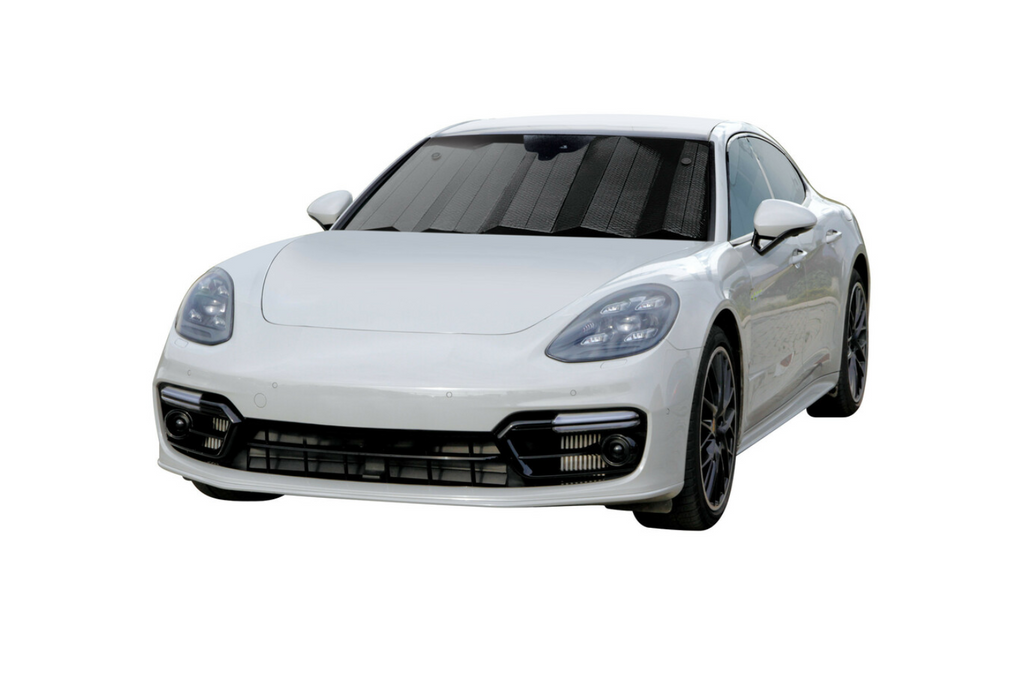 LAMPA matzwarte autozonneklepmat 72x145cm