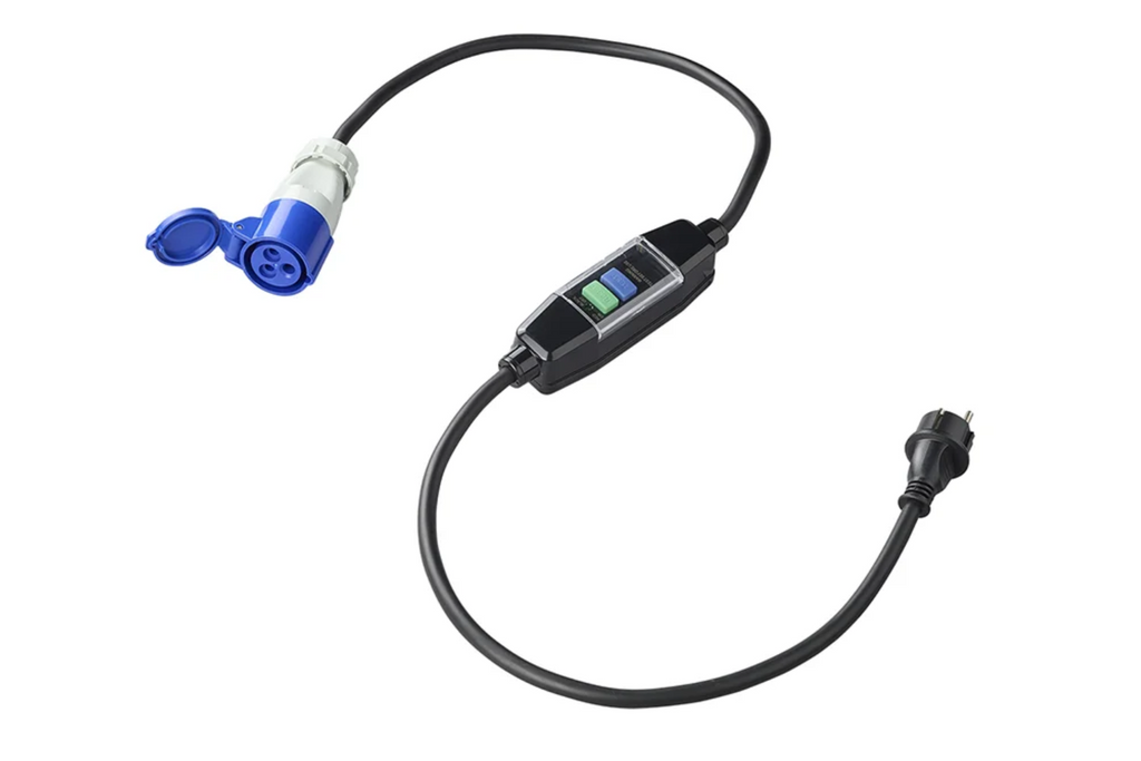 Schuko/CEE adapterkabel ProPlus 373589V01DE differentiële stroomonderbreker 150 cm