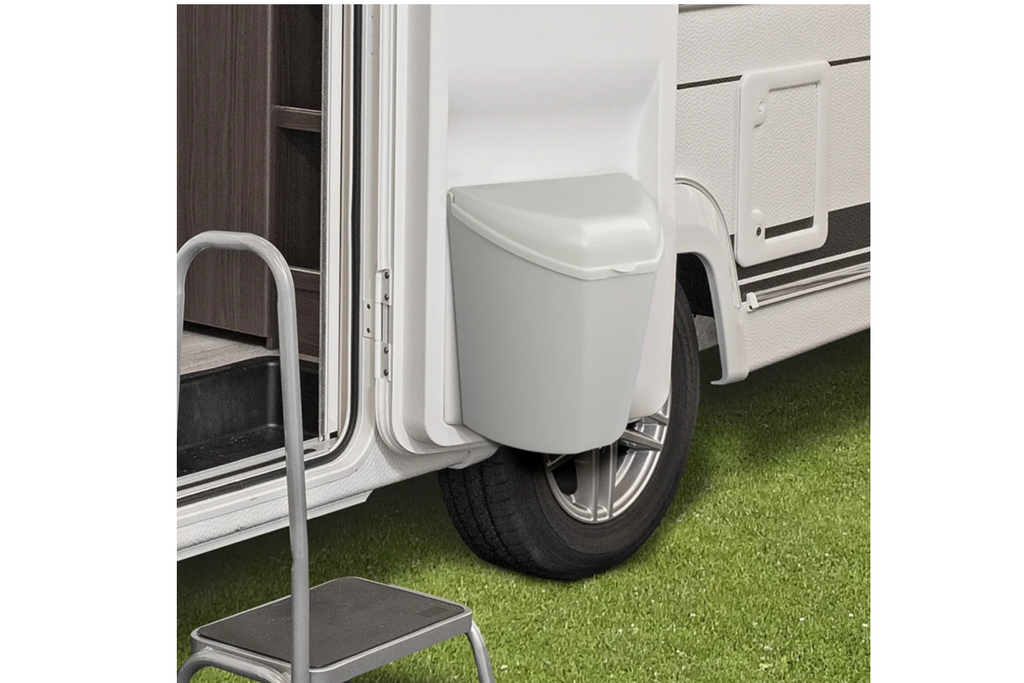 ProPlus 370402 afvalbak met deksel voor aanhangers en campers, 6 liter