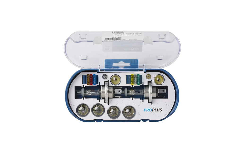 H4-lampenset voor camper, auto ProPlus 410134 Reserveonderdelenset van 16 stuks