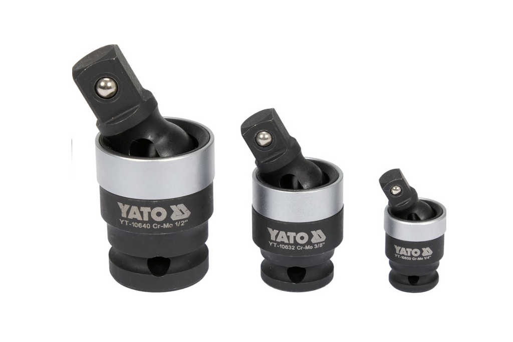 YATO YT-10642 Slagverbindingset 1/4", 3/8", 1/2" 3-delig.