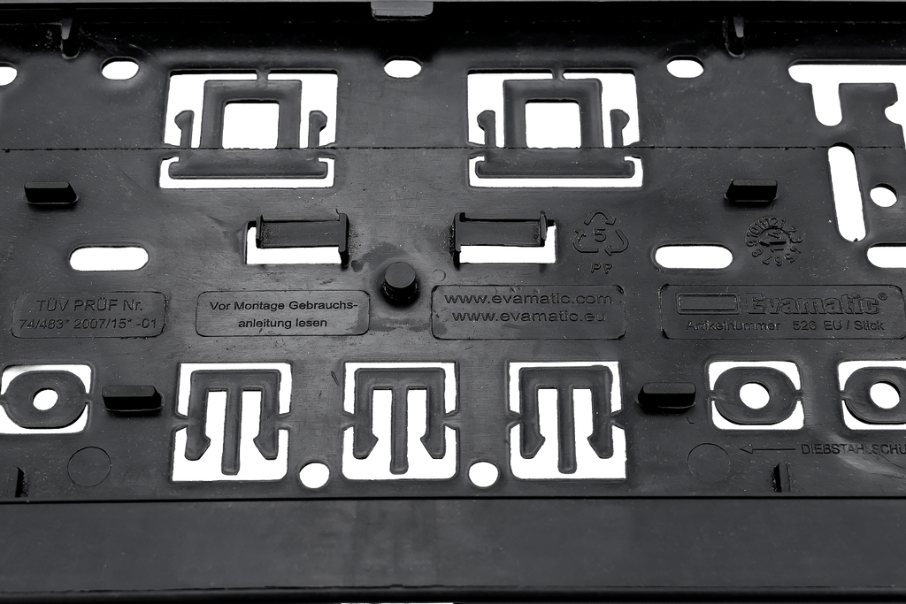 Kentekenplaatframe - Atera Genio/Strada e-bike 991870064200/092903