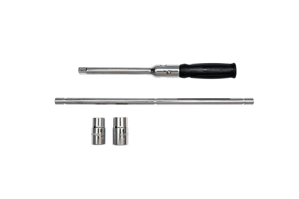 Opvouwbare wielmoersleutel in koffer YATO YT-08035 doppen 17-23 mm