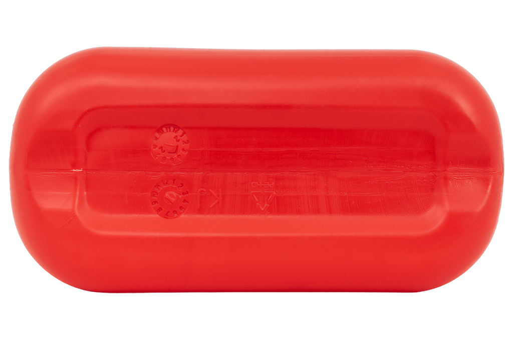 5L HERMON plastic jerrycan met trechter, rood