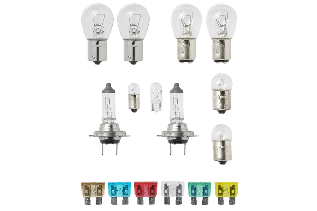 H7-lampenset voor camper, auto ProPlus 410162 reserveset van 16 stuks