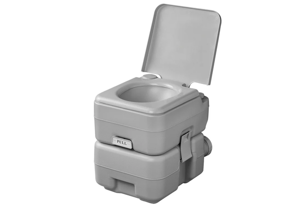 ProPlus 370415V01CR Draagbaar campingtoilet Grijs 10L/20L