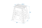 ProPlus 770826 aanhangerkruk, opklapbare platformkruk, 120 kg