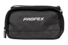 PROFEX 93015 fietstas voor aan het frame met 2 vakken en telefoonhouder