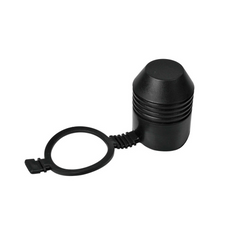 Kunststof trekhaakafdekking LAMPA 38970 met veiligheidsriem
