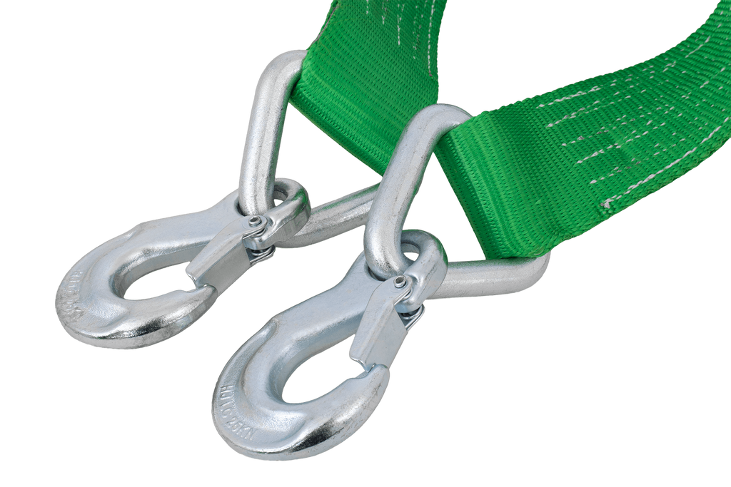 Sleepkabel met haken HILLS sleepkabel 5m/60mm/6t groen