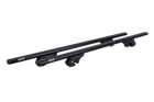 Eco Alubase 120 dakdrager - universele aluminium drager voor open dakrails (zwart)