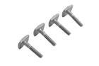 Inzetstuk voor aluminium balken 35mm x M6 (4 st.)