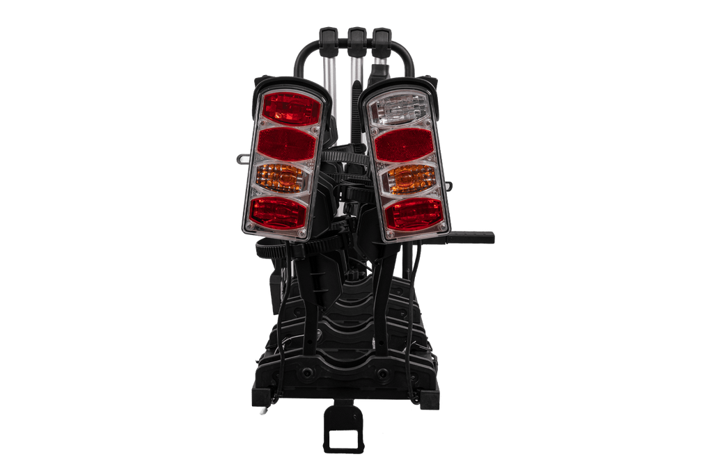Inter Pack Quattro Fold - fietsendrager voor 4 fietsen, te monteren op de trekhaak.